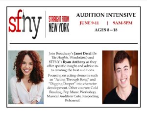 SFNY Audition Intensive Teachers